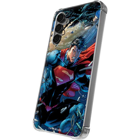 DC Comics Superman Unchained #1 Original Cover Galaxy S24 Plus Clear Case