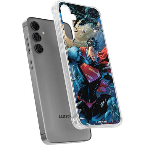 DC Comics Superman Unchained #1 Original Cover Galaxy S24 Plus Clear Case