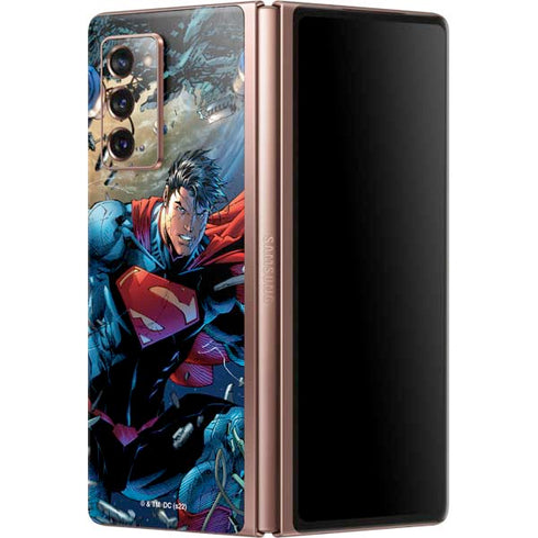 DC Comics Superman Unchained #1 Original Cover Galaxy Z Fold2 5G Skin