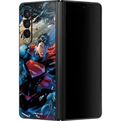 DC Comics Superman Unchained #1 Original Cover Galaxy Z Fold3 5G Skin