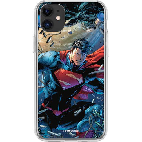 DC Comics Superman Unchained #1 Original Cover iPhone 11 Clear Case
