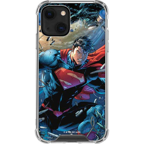 DC Comics Superman Unchained #1 Original Cover iPhone 14 Plus Clear Case