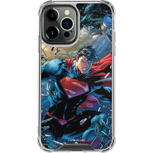 DC Comics Superman Unchained #1 Original Cover iPhone 14 Pro Max Clear Case