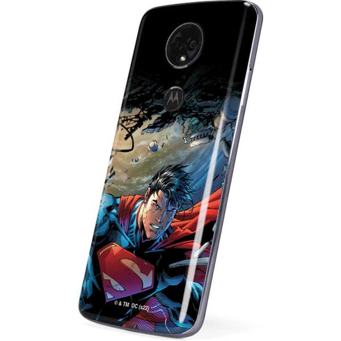 DC Comics Superman Unchained #1 Original Cover Moto E5 Plus Skin