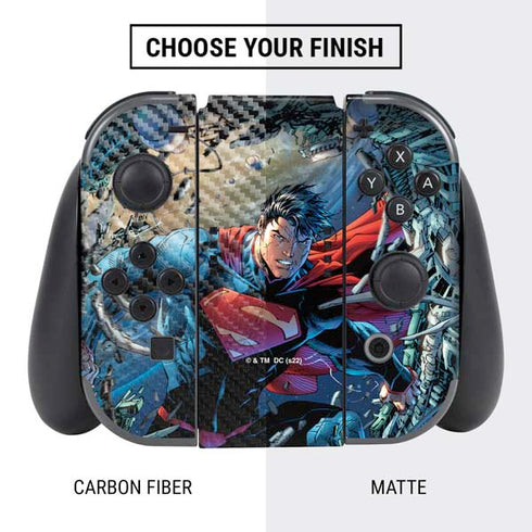 DC Comics Superman Unchained #1 Original Cover Nintendo Switch Bundle Skin