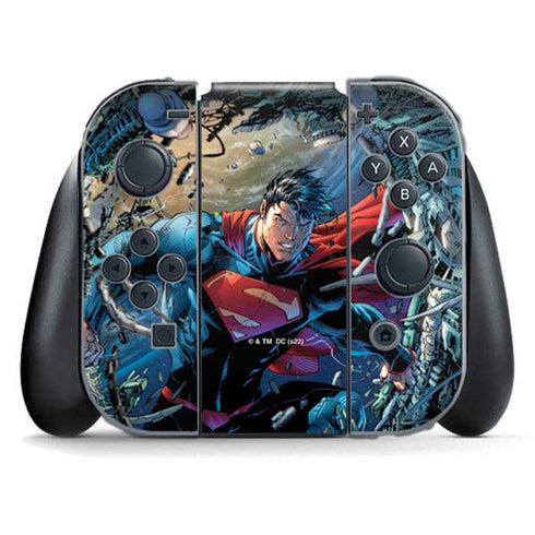 DC Comics Superman Unchained #1 Original Cover Nintendo Switch (2017-2021) Joy-Con Controller Skin