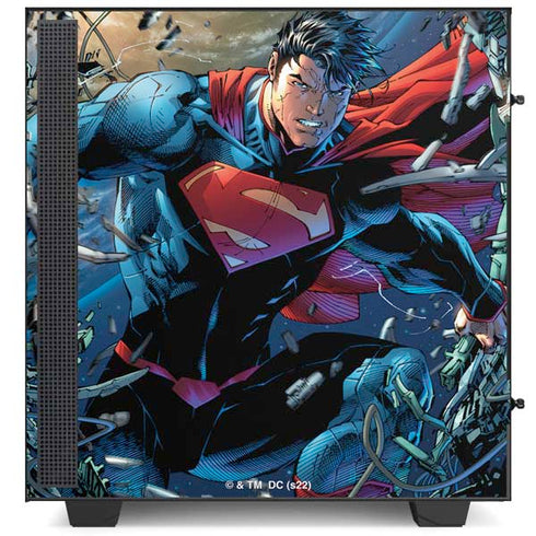 DC Comics Superman Unchained #1 Original Cover NZXT H510 Compact ATX Mid-Tower Case Skin
