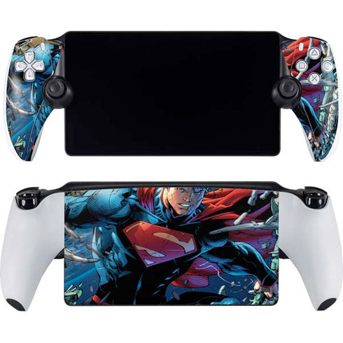 DC Comics Superman Unchained #1 Original Cover PlayStation Portal Remote Player Skin