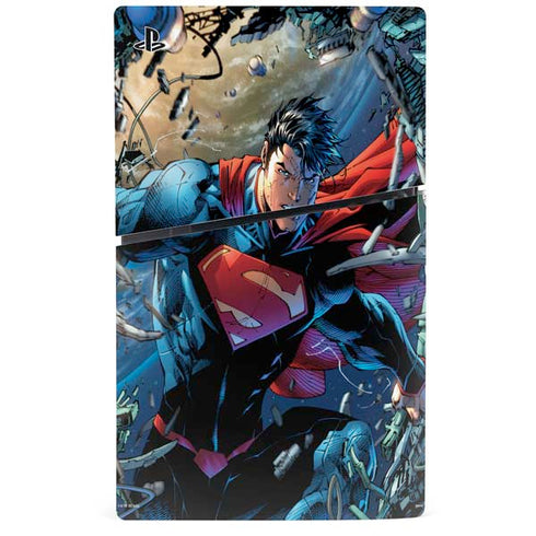 DC Comics Superman Unchained #1 Original Cover PS5 Slim Disk Bundle Skin