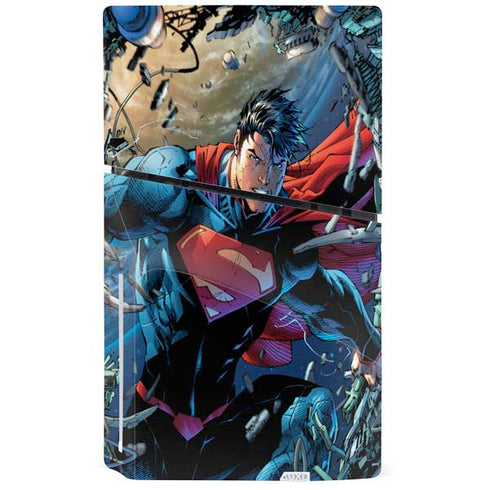 DC Comics Superman Unchained #1 Original Cover PS5 Slim Disk Bundle Skin