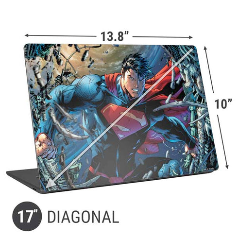 DC Comics Superman Unchained #1 Original Cover Universal Laptop 17in (13.8 x 10in) Skin