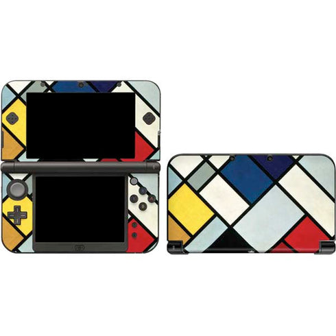 Theo van Doesburg Contra-Composition of Dissonances XVI 3DS XL 2015 Skin