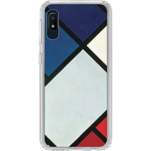 Theo van Doesburg Contra-Composition of Dissonances XVI Galaxy A10e Clear Case