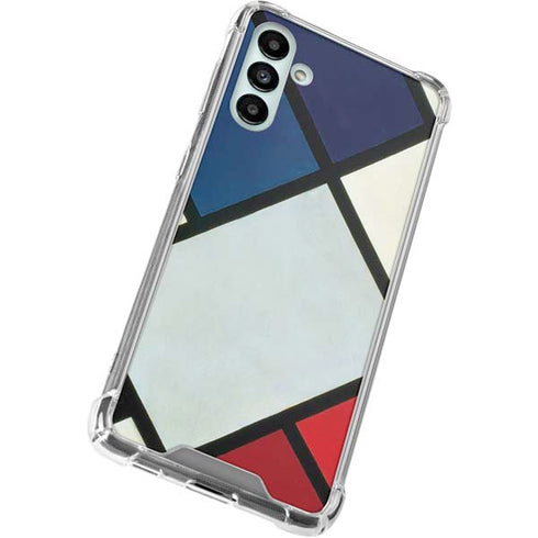 Theo van Doesburg Contra-Composition of Dissonances XVI Galaxy A13 5G Clear Case