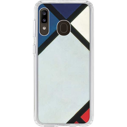Theo van Doesburg Contra-Composition of Dissonances XVI Galaxy A20 Clear Case