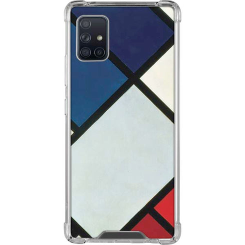 Theo van Doesburg Contra-Composition of Dissonances XVI Galaxy A51 5G Clear Case