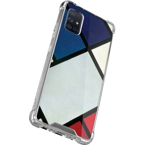 Theo van Doesburg Contra-Composition of Dissonances XVI Galaxy A51 5G Clear Case