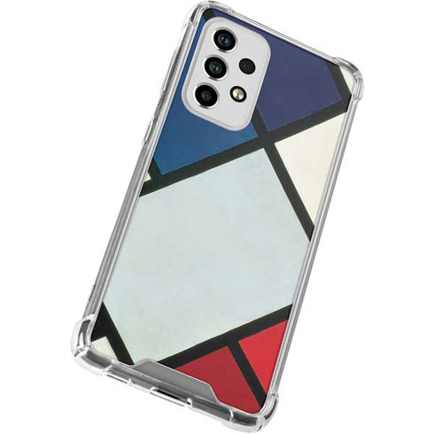Theo van Doesburg Contra-Composition of Dissonances XVI Galaxy A53 5G Clear Case