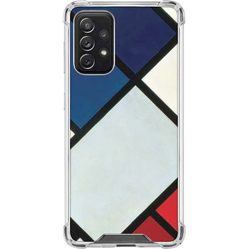 Theo van Doesburg Contra-Composition of Dissonances XVI Galaxy A72 5G Clear Case