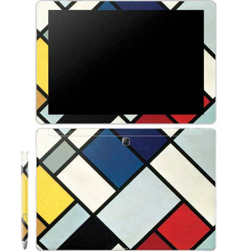 Theo van Doesburg Contra-Composition of Dissonances XVI Galaxy Book 12in Skin