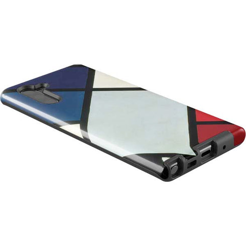 Theo van Doesburg Contra-Composition of Dissonances XVI Galaxy Note 10 Pro Case