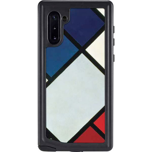 Theo van Doesburg Contra-Composition of Dissonances XVI Galaxy Note 10 Waterproof Case