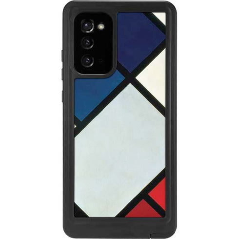 Theo van Doesburg Contra-Composition of Dissonances XVI Galaxy Note20 5G Waterproof Case