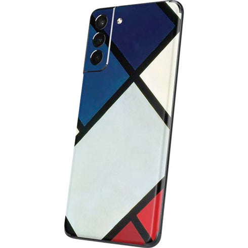 Theo van Doesburg Contra-Composition of Dissonances XVI Galaxy S21 Plus 5G Skin