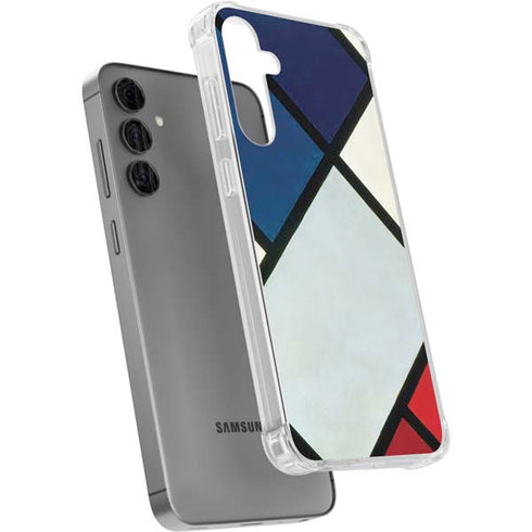 Theo van Doesburg Contra-Composition of Dissonances XVI Galaxy S24 Plus Clear Case
