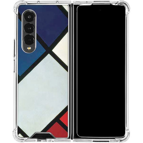 Theo van Doesburg Contra-Composition of Dissonances XVI Galaxy Z Fold4 5G Clear Case