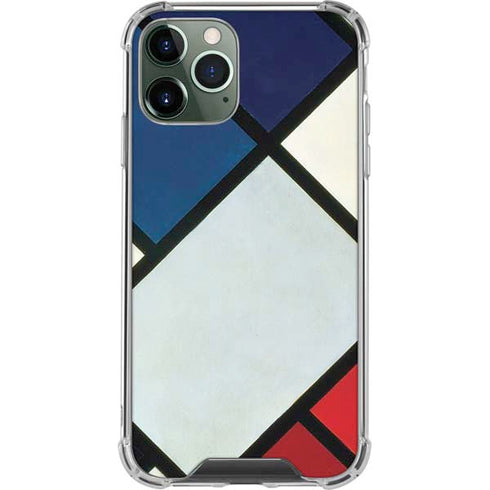 Theo van Doesburg Contra-Composition of Dissonances XVI iPhone 11 Pro Max Clear Case