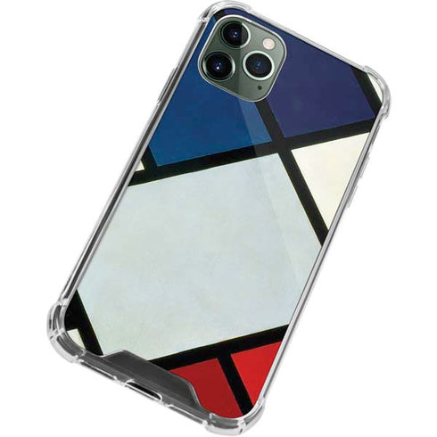 Theo van Doesburg Contra-Composition of Dissonances XVI iPhone 12 Pro Clear Case