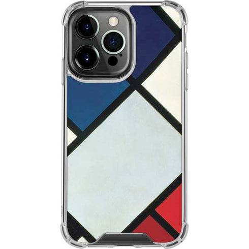 Theo van Doesburg Contra-Composition of Dissonances XVI iPhone 14 Pro Clear Case