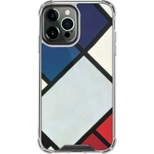 Theo van Doesburg Contra-Composition of Dissonances XVI iPhone 15 Pro Max Clear Case