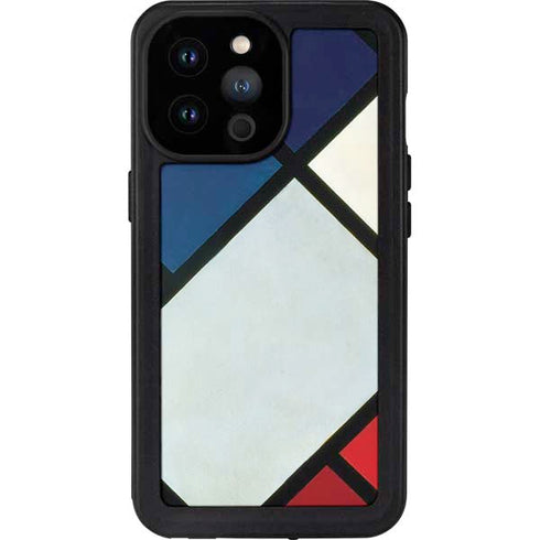 Theo van Doesburg Contra-Composition of Dissonances XVI iPhone 14 Pro Max Waterproof Case