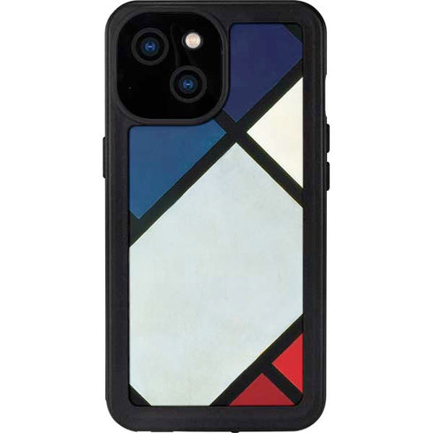 Theo van Doesburg Contra-Composition of Dissonances XVI iPhone 15 Waterproof Case