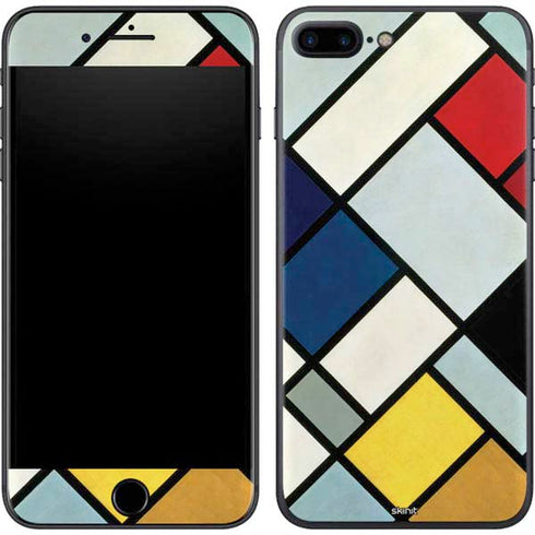 Theo van Doesburg Contra-Composition of Dissonances XVI iPhone 8 Plus Skin