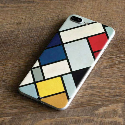 Theo van Doesburg Contra-Composition of Dissonances XVI iPhone 8 Plus Skin