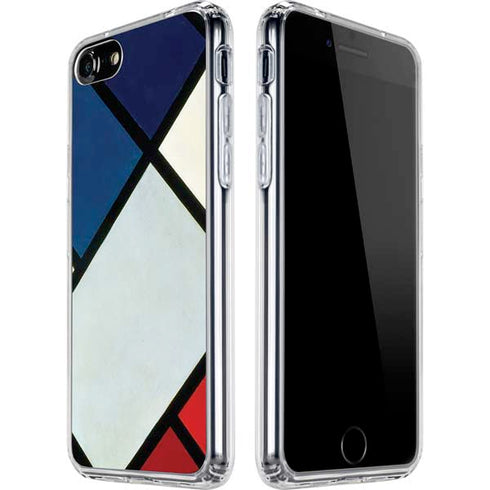 Theo van Doesburg Contra-Composition of Dissonances XVI iPhone SE (2nd & 3rd Gen) Clear Case