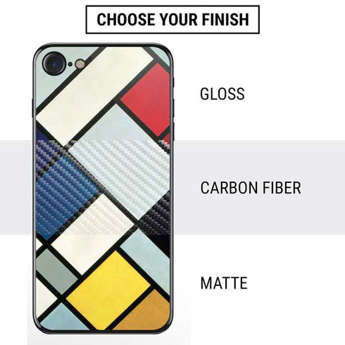 Theo van Doesburg Contra-Composition of Dissonances XVI iPhone SE (2nd & 3rd Gen) Skin