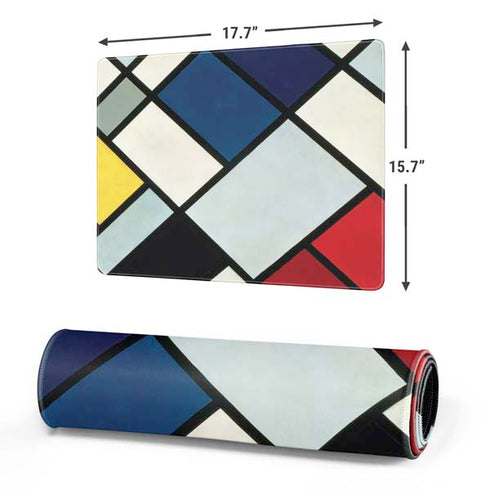 Theo van Doesburg Contra-Composition of Dissonances XVI Gaming Mouse Pad
