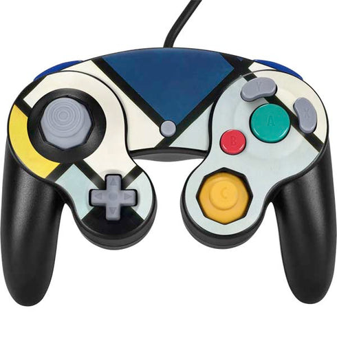 Theo van Doesburg Contra-Composition of Dissonances XVI Nintendo GameCube Controller Skin