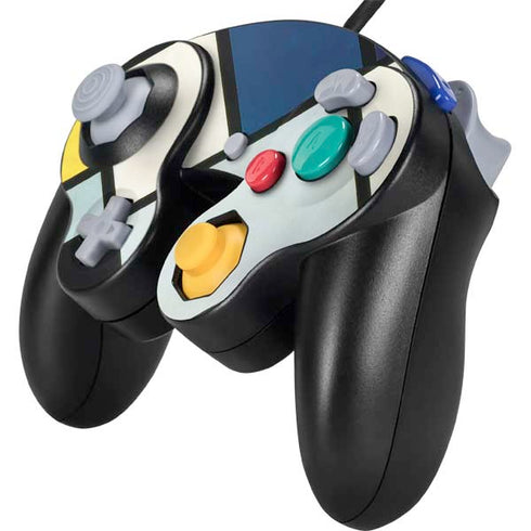 Theo van Doesburg Contra-Composition of Dissonances XVI Nintendo GameCube Controller Skin