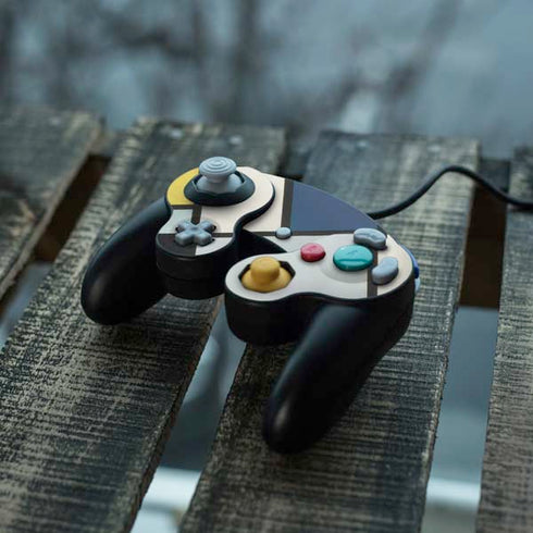 Theo van Doesburg Contra-Composition of Dissonances XVI Nintendo GameCube Controller Skin