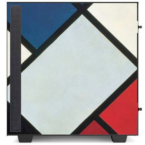 Theo van Doesburg Contra-Composition of Dissonances XVI NZXT H510 Compact ATX Mid-Tower Case Skin
