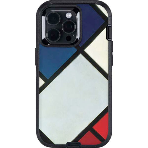 Theo van Doesburg Contra-Composition of Dissonances XVI Otterbox Defender iPhone Skin