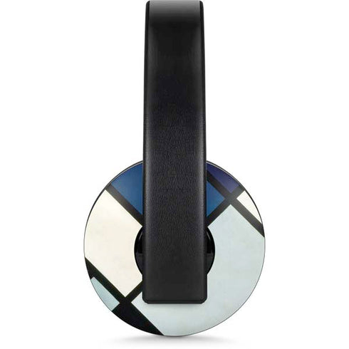 Theo van Doesburg Contra-Composition of Dissonances XVI PlayStation 4 Gold Wireless Headset Skin