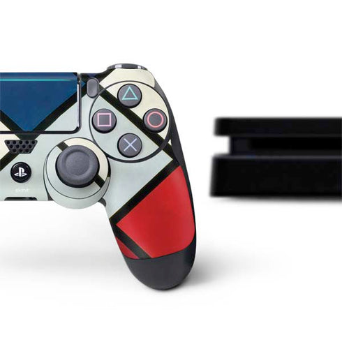 Theo van Doesburg Contra-Composition of Dissonances XVI PS4 Slim Bundle Skin