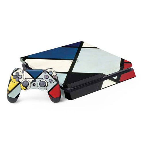 Theo van Doesburg Contra-Composition of Dissonances XVI PS4 Slim Bundle Skin