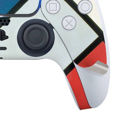 Theo van Doesburg Contra-Composition of Dissonances XVI PS5 Controller Skin